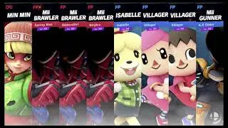 Super Smash Bros Ultimate Amiibo Fights  &ndash; Request #18250 Arms vs Animal Crossing