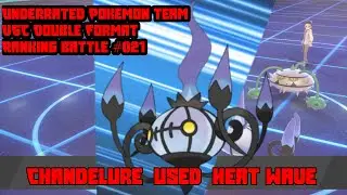 Chandelure's Heat Wave in Sun is insane! | VGC 2020 with Shinkai part 2 | Competitive Battle #21
