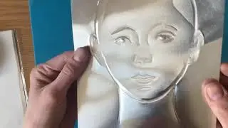 Open Art Box CIC Embossed portraits on aluminium