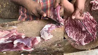 Mutton keema cutting /full cutting video keema#mutton #keema#youtube