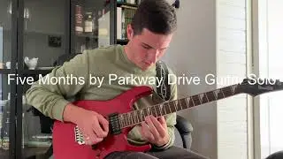 Five Months | Parkway Drive | Guitar Solo | By Jan Peter van Gaalen