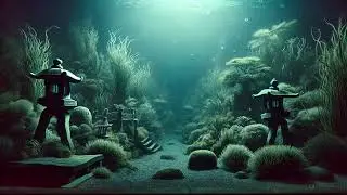Submerged Japanese Garden | 2 Hours Ambient Sound for Sleep & Deep Focus