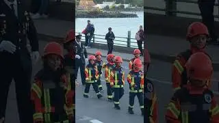 Desfile Bomberos en Puerto Varas -Chile
