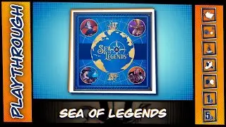 Sea of Legends | PLAYTHROUGH | 2 Player | Aztecs Meet the Undead