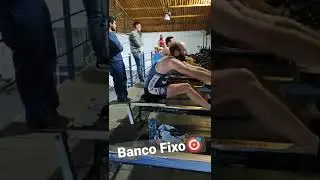 Isto &eacute; lume azul, banco fixo ao 100%💪💪 💙💙