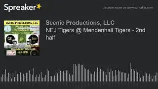 NEJ Tigers @ Mendenhall Tigers - 2nd half (part 1 of 4)