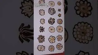flower mehndi design #day/3 mehndi with challenge #mehndi #ytshorts #viral #subscribe #jinu #art 🤭🫶