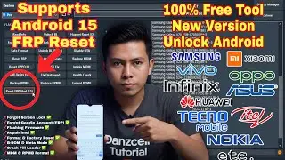 Free Tool‼️ Unlock & Reset FRP Android 15 | Remove Google Account | Latest Security (BFT Tool)