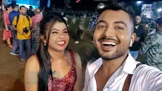 কি সেক্সি লাগছে রে তোকে 😂😂 | দুর্গাপূজার নবমীর দিন piglu & pompi new vloge | Bengali daily blog