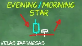 Cómo operar una ESTRELLA de la MAÑANA / TARDE  -Opciones Binarias- Velas Japonesas