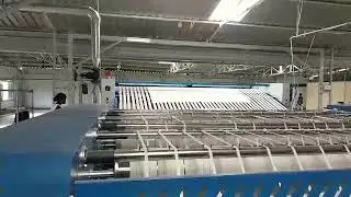 feeder flatwork Ironer folder fully automatic commercial laundry