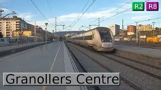 Rodalies Barcelona: Granollers Centre R2 - R8 (Renfe Civia - 451 - 449)