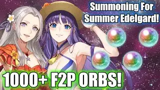 Более 1000 сфер бесплатного доступа! Призыв летней Эдельгарды! | Fire Emblem Heroes [FEH]