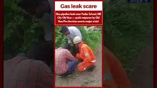 Gas leak scare