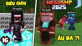 MINECRAFT MEGA SMP 2025 #16: RẤT NHIỀU NETHERITE || CUỘC ẨU ĐẢ GIỮA 2 BĂNG NH&Oacute;M !?