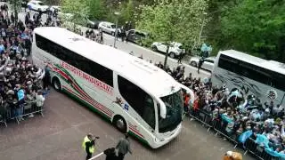 Arrivée des joueurs Bayonnais a Anoeta 2014