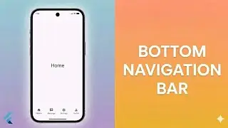 Modern Bottom Navigation Bar in Flutter | Creative Animated UI Tutorial | The Tech Leaf