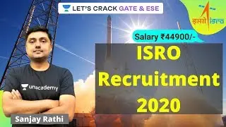 ISRO Recruitment 2020 | ISRO Jobs for Diploma | ISRO 2020 Vacancy | Sanjay Rathi