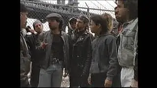 Keno enters the Foot Clan - Teenage Mutant Ninja Turtles II: Secret of the Ooze (1991) VHS Capture