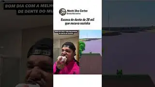 Escova de dente de 20 milque escova sozinha #lucastylty #tyltycomp #escovadedente #tecnologia