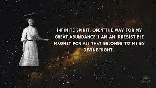 INFINITE SPIRIT, OPEN THE WAY FOR MY GREAT ABUNDANCE  - Florence Scovel Shinn Affirmation Loop ☀️