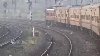 12682 Coimbatore Chennai Weekly express on its way to Chennai Central!