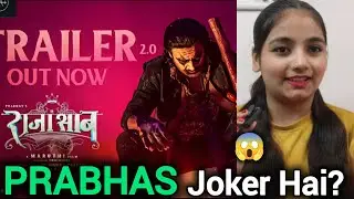 Rajasaab 2.0 Trailer Reaction 😳 Prabhas Is Back In Full Power | Honest Review