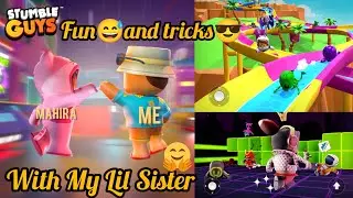 StumbleGuys Shortcuts👻With Sister😅#trending#funnyvideo#stumbleguys#stumbleguystipsandtricks#fallguys
