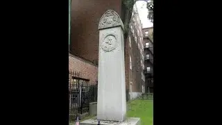 Huguenot Memorial / John Hancock's Grave - Granary Burying Ground - Boston