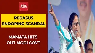 Snoopgate Showdown: Mamata Banerjee Lashes Out At Modi Govt Over Pegasus Scandal | Breaking News