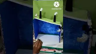 Automatic fire extinguisher model for science exhibition
