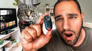 J&rsquo;INSTALLE UNE CAMERA SUR MON CHAT ! 😱