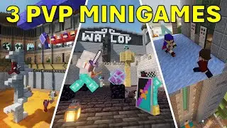 3 PVP-мини-игры для ВАШЕГО сервера Minecraft!