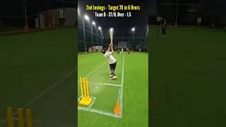 Захватывающий ночной матч 🔥🏏 (Часть 2) #крикет #шорты #вирусный
