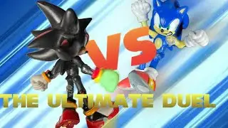 Sonic vs shadow: The ultimate duel (Sonic stop motion)