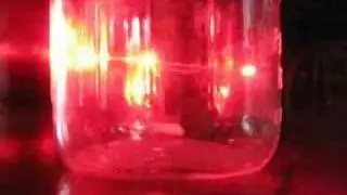 200mW Laser Lights Match in a jar!