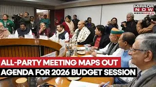 All-Party Meet Sets Agenda Ahead of 2026 Budget Session, Key Issues Discussed | Watch