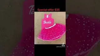 Barbie tutu set diy cute pink