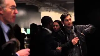 Faisal Samra discussing his work at Ayyam Gallery London, 2014
