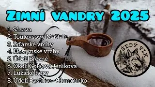 Zimní vandry 2025 | ze Sázavy až do Lužických hor 