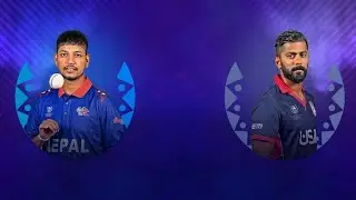 Nepal Vs UAE Mobile Game Cricket 🏏 #trending #cricket #icc 