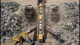 30 Most Insane Shredding & Crushing Machines That Obliterate Everything | Scrap Processing #2
