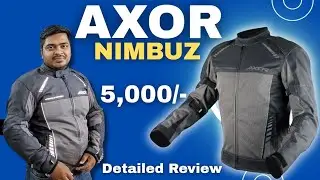 Axor Nimbuz Riding Jacket Review 🔥 Best Riding Jacket Under 5,000/-