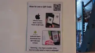 2 Second Lean - How to scan QR Codes Notice