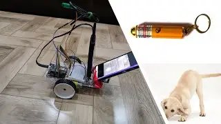 DoggyBot: Android Smart Phone based Laser Chasing Robot