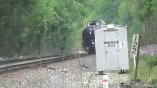 CSX train 6977 is going through Akron Ohio