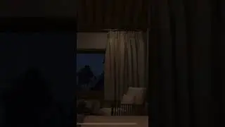 Cozy Room with Rain Sound | Nature Ambience