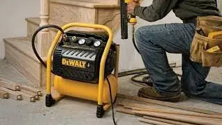 200 PSI POWER! ⚡ DEWALT DWFP55130 Trim Compressor Review 🛠️
