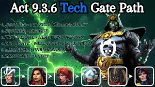 MCOC Act 9.3.6 Tech Gate Path - Dread Emperor Doom Boss