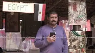 Egypt craft in Surajkund International Crafts Mela 2020 | मिस्र की कलाकृति